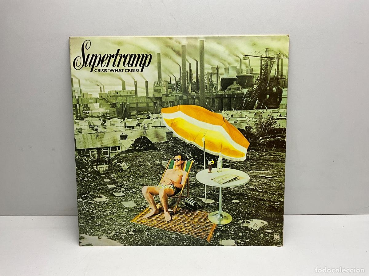 Discos de vinilo: LP - DISCO - VINILO - SUPERTRAMP - CRISIS ? WHAT CRISIS ? - AM 1977