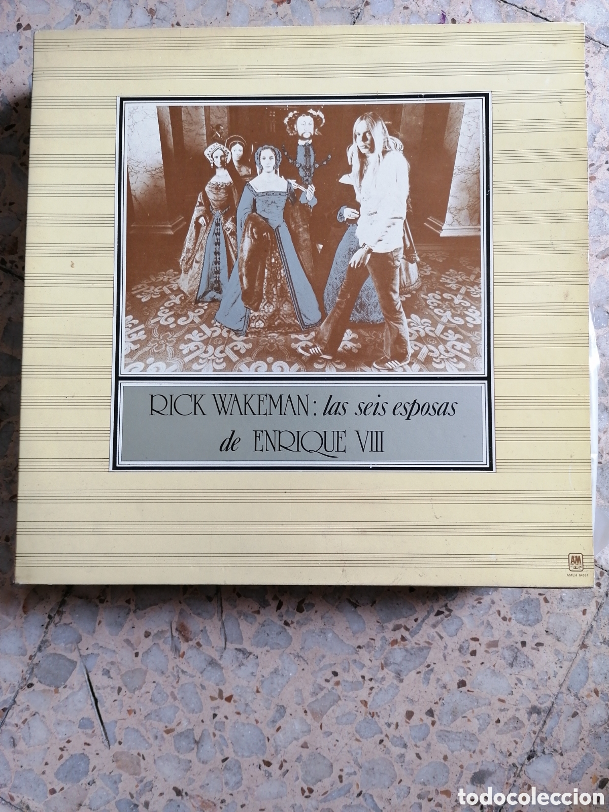 Discos de vinilo: LP RICK WAKEMAN LAS SEIS ESPOSAS DE ENRIQUE VIII 1977 ESPA&Ntilde;A PORTADA DOBLE