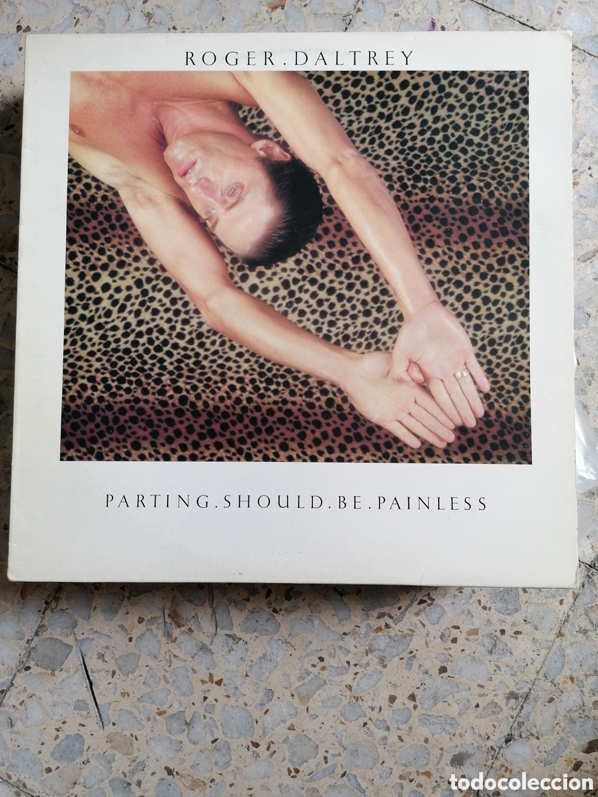 Discos de vinilo: LP ROGER DALTREY PARTING SHOULD BE PAINLESS 1983 ESPA&Ntilde;A PROMO INSERT EX