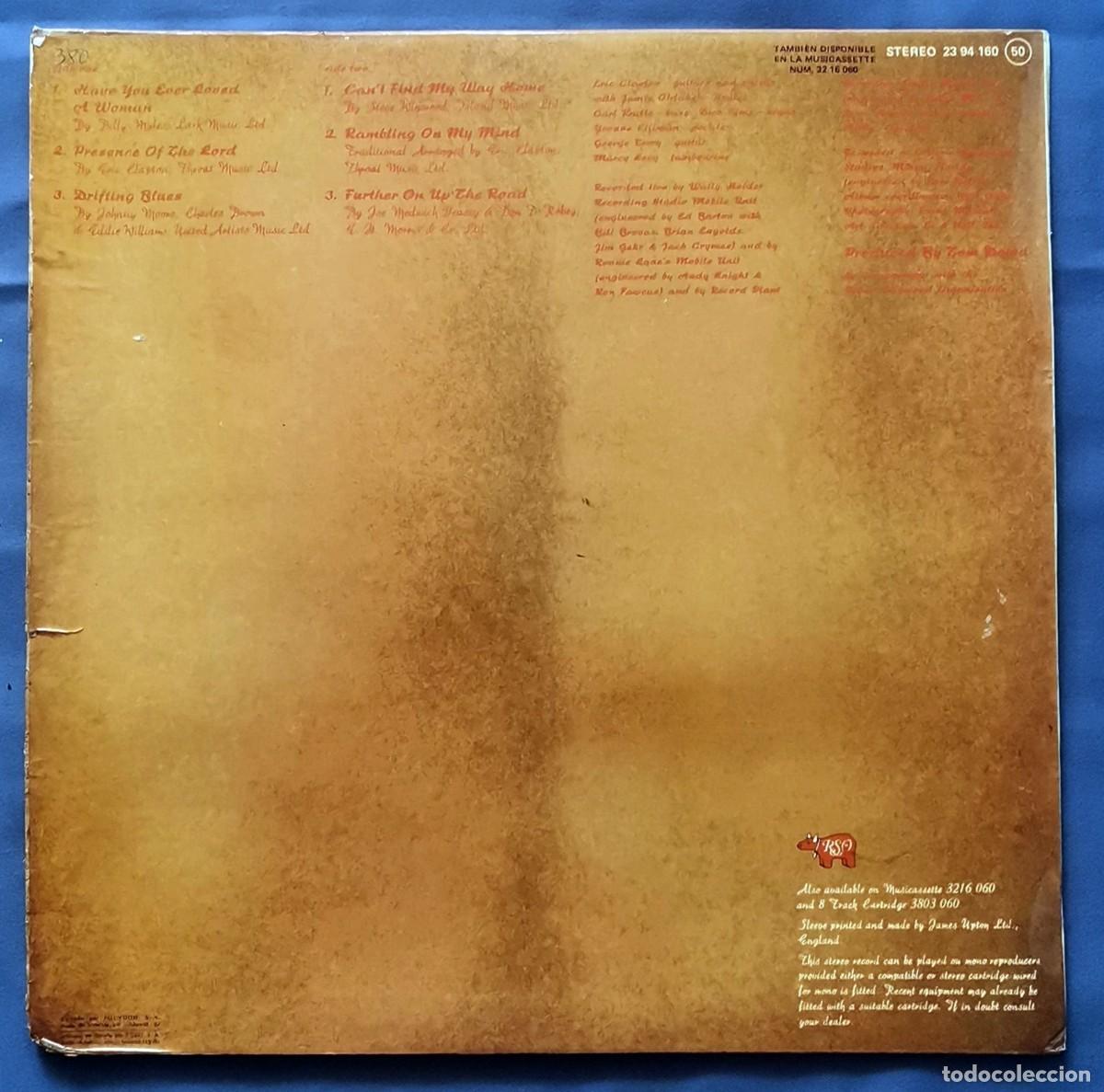 Discos de vinilo: Eric Clapton &ndash; E.C. Was Here LP 1975 Espa&ntilde;a - Foto 2