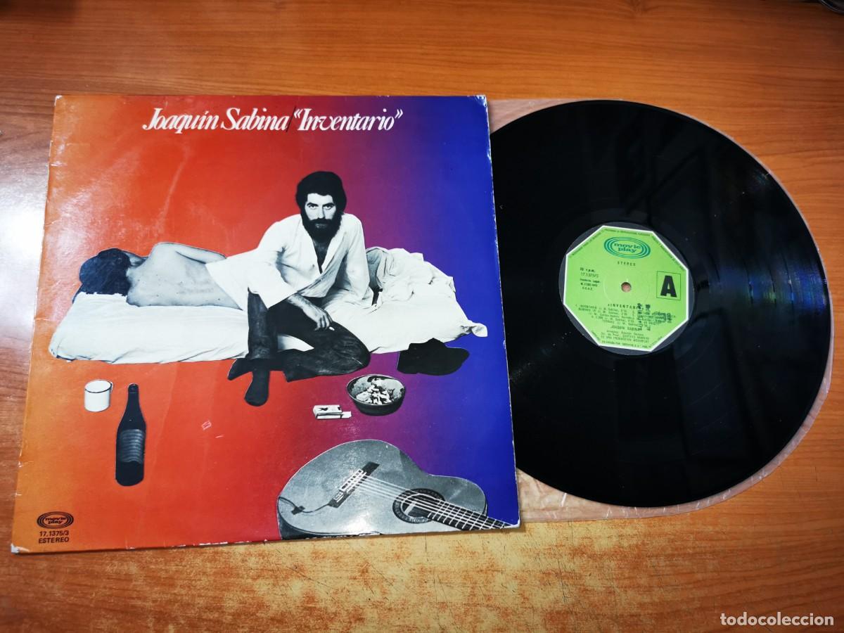 Discos de vinilo: JOAQUIN SABINA Inventario LP VINILO PRIMERA EDICION MOVIEPLAY DEL A&Ntilde;O 1978 RARO CONTIENE 10 TEMAS
