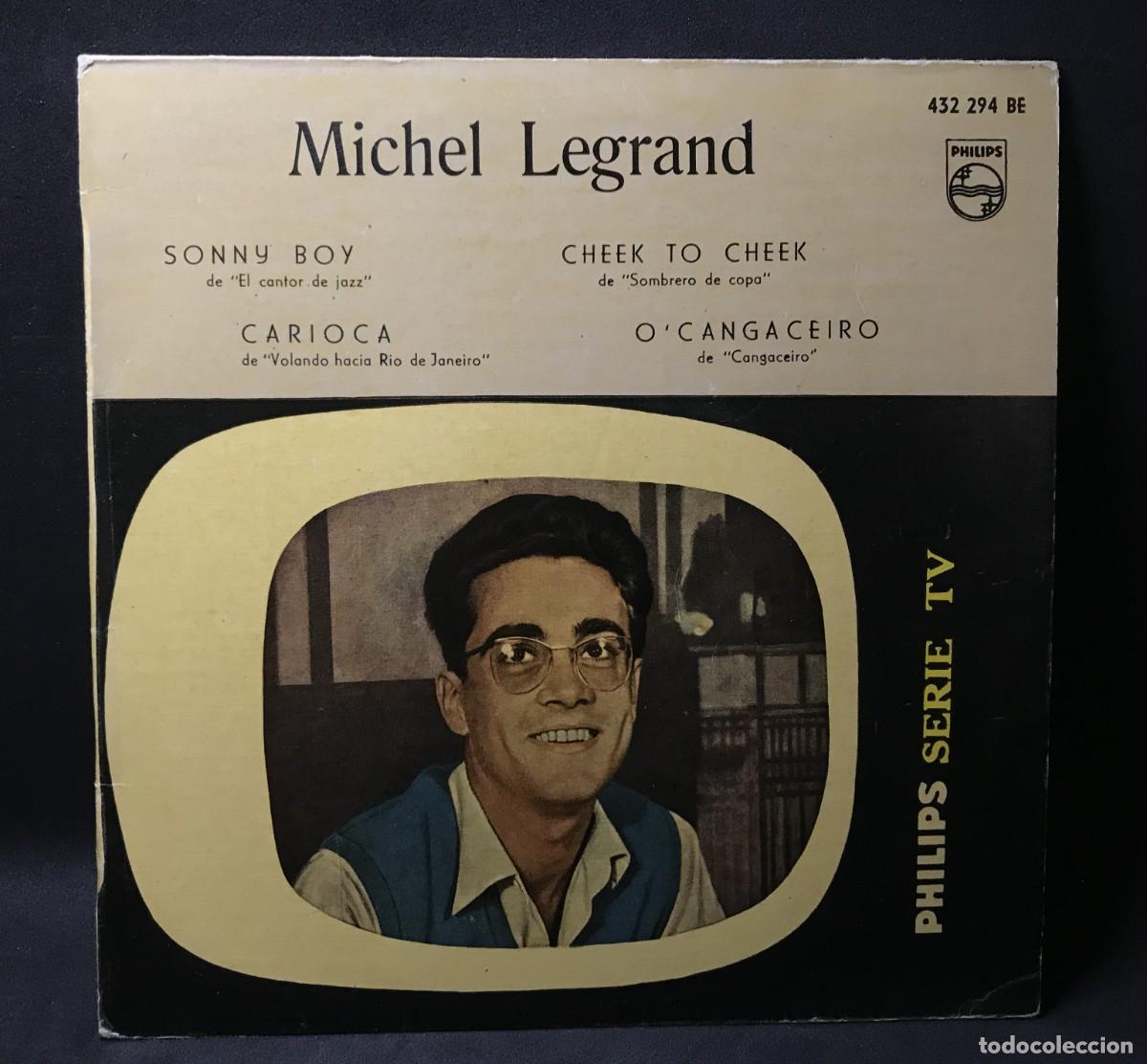 Discos de vinilo: Michel Legrand &lrm;&ndash; Serie Tv - EP, 7&rdquo; - Philips &ndash; 432 294 BE - 1959 Spain