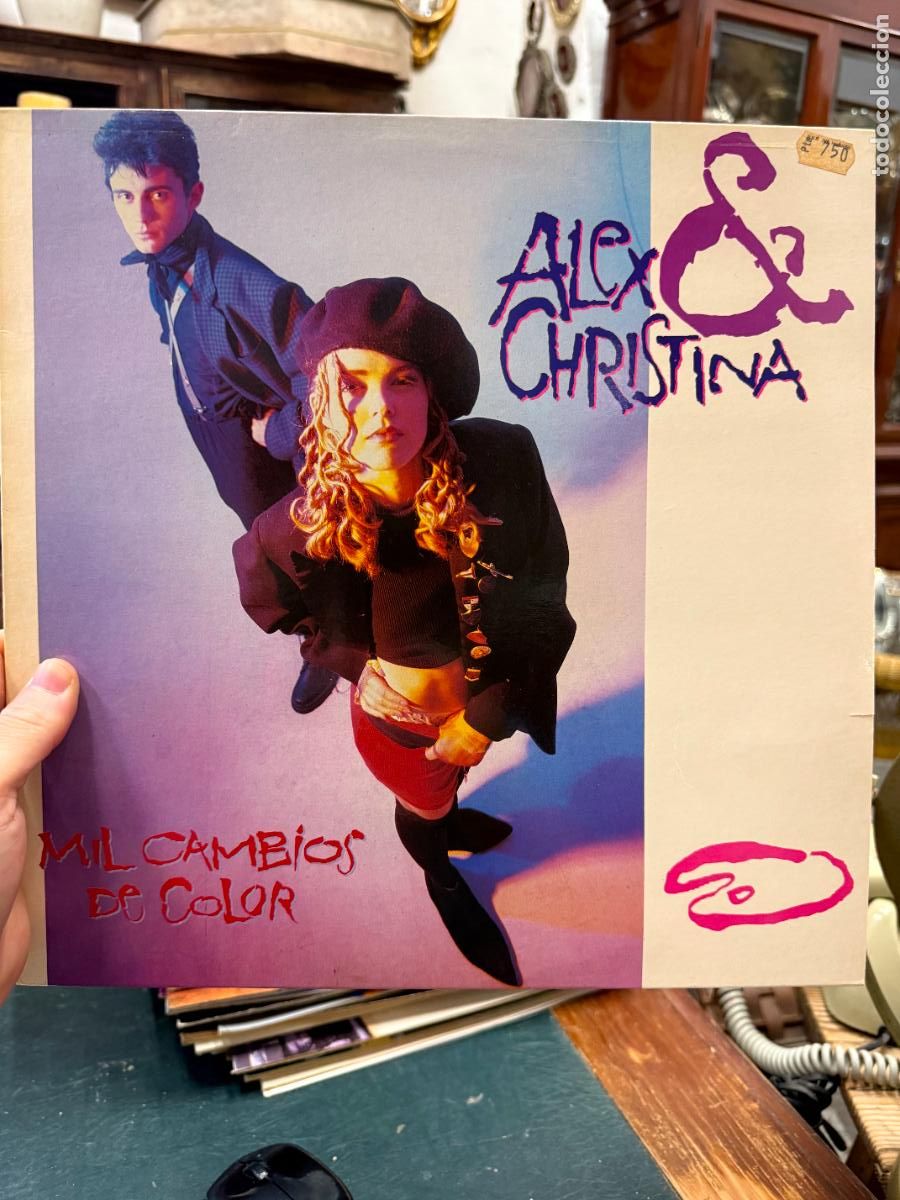 Discos de vinilo: LP ALEX & CHRISTINA - MIL CAMBIOS DE COLOR