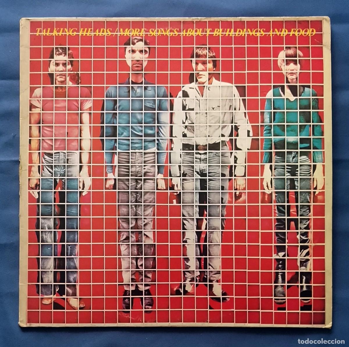 Discos de vinilo: Talking Heads &ndash; More Songs About Buildings And Food LP 1984 Espa&ntilde;a