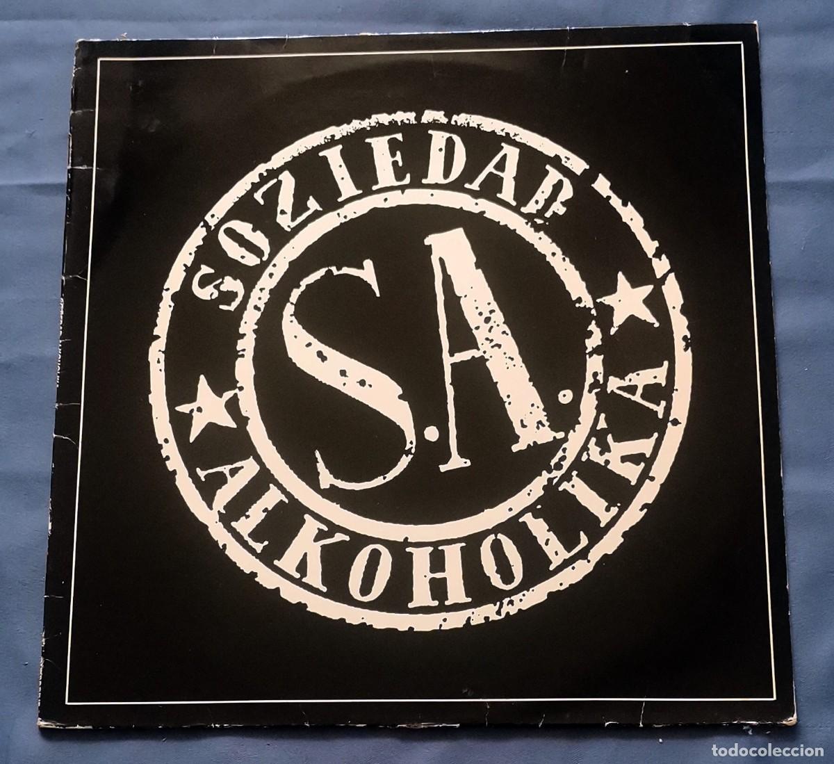 Discos de vinilo: Soziedad Alkoholika &ndash; Soziedad Alkoholika LP 1991 Overdrive incl. encarte