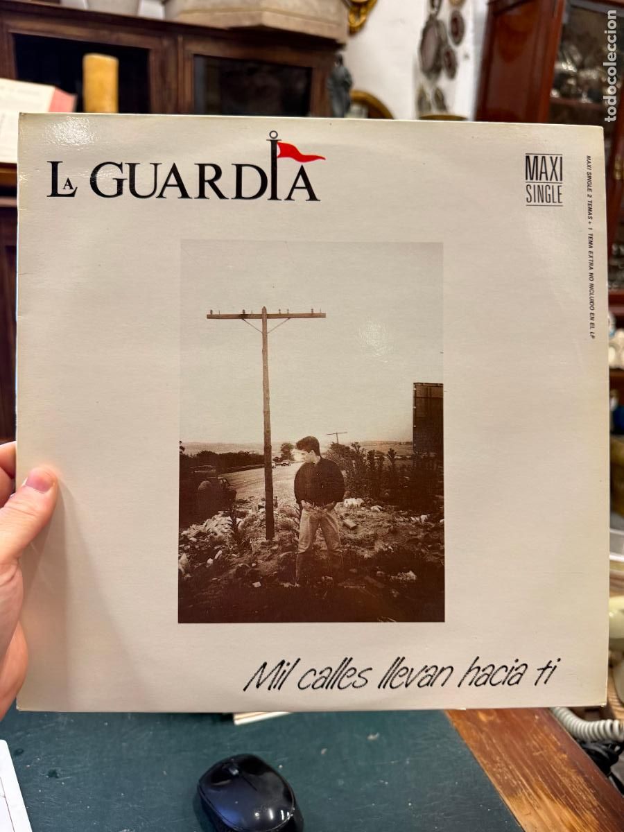 Discos de vinilo: MAXI SINGLE LA GUARDIA - MIL CALLES LLEVAN HACIA TI