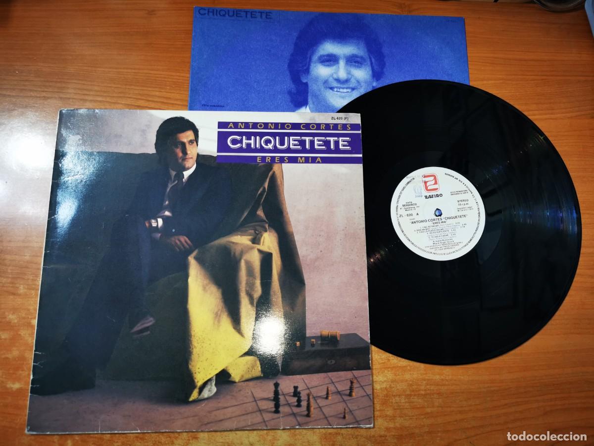 Discos de vinilo: CHIQUETETE Eres mia ANTONIO CORTES LP VINILO PROMO DEL A&Ntilde;O 1984 CON ENCARTE CONTIENE 10 TEMAS