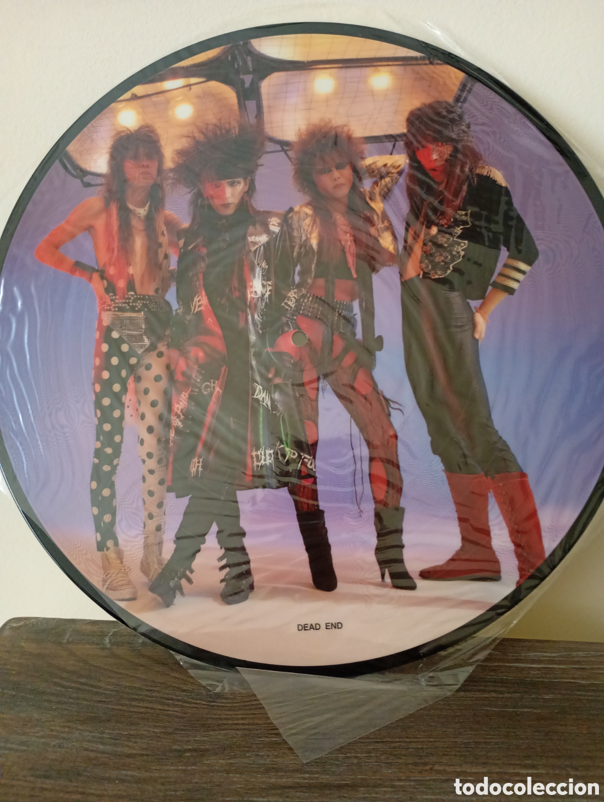 Discos de vinilo: Dead End, Dead line1984. limited Pictur + singel. Made in Japan.