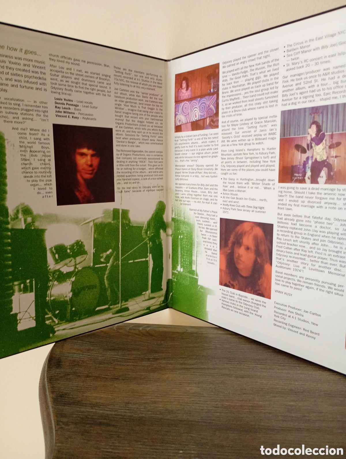 Discos de vinilo: Odissey, setting forth. Lion LP-102. - Foto 2