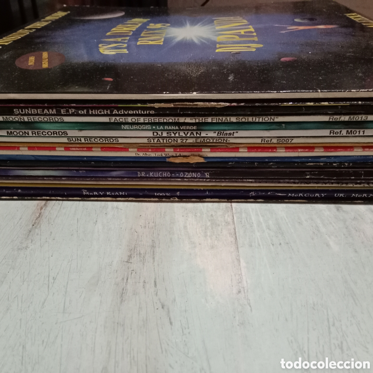 Discos de vinilo: MAXI-SINGLES TRANCE, MAKINA, TECHNO, HOUSE