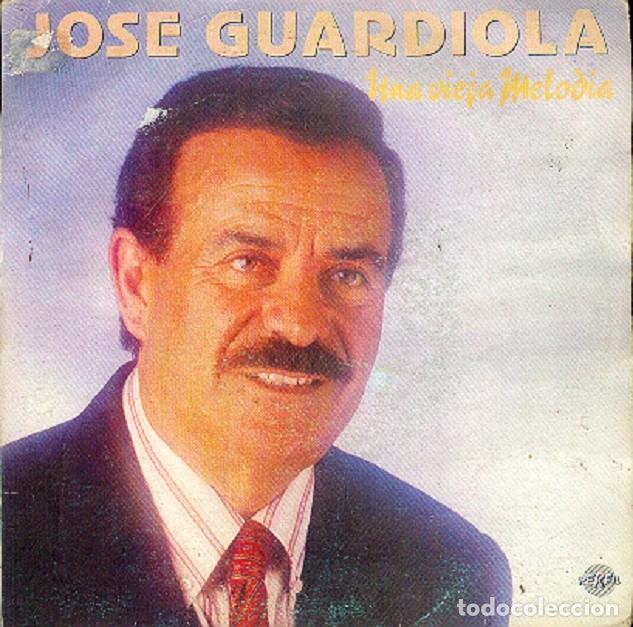 Discos de vinilo: Jos&eacute; Guardiola &ndash; Larga calle; Aline &ndash; PERFIL P-190 (PROMO) &ndash; 1990