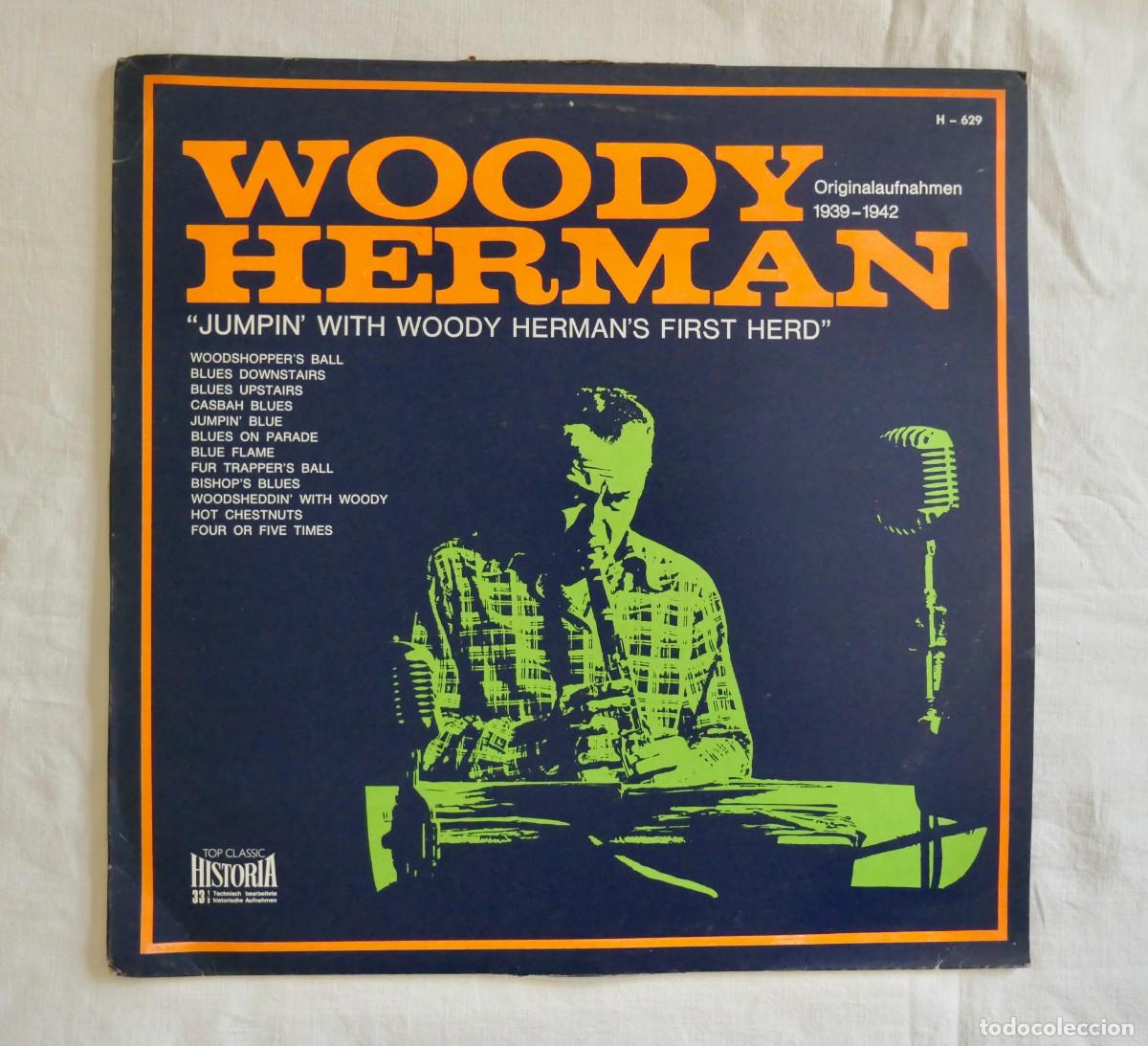Discos de vinilo: WOODY HERMAN - JUMPIN' WITH WOODY HERMAN'S FIRST HERD - VINILO LP JAZZ - TOP CLASSIC HISTORIA 1970