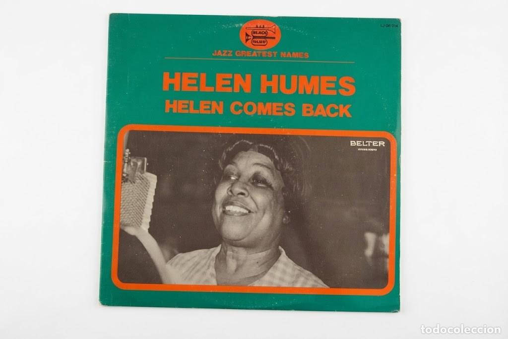 Discos de vinilo: HELEN HUMES - HELEN COMES BACK - JAZZ GREATEST NAMES - VINILO LP - BELTER 1970S