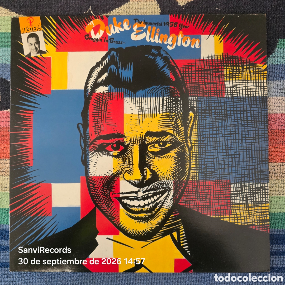 Discos de vinilo: [2 LP] DUKE ELLINGTON: BRAGGIN' IN BRASS, THE INMORTAL 1938 YEARS (PORTRAIT MASTERS) (1989)