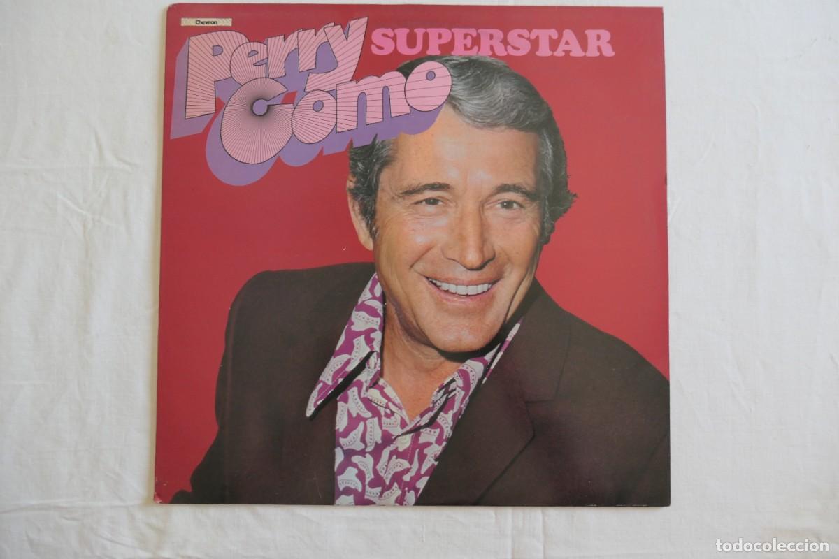 Discos de vinilo: PERRY COMO - SUPERSTAR - VINILO LP 12&rdquo; - CHEVRON RECORDS UK 1979