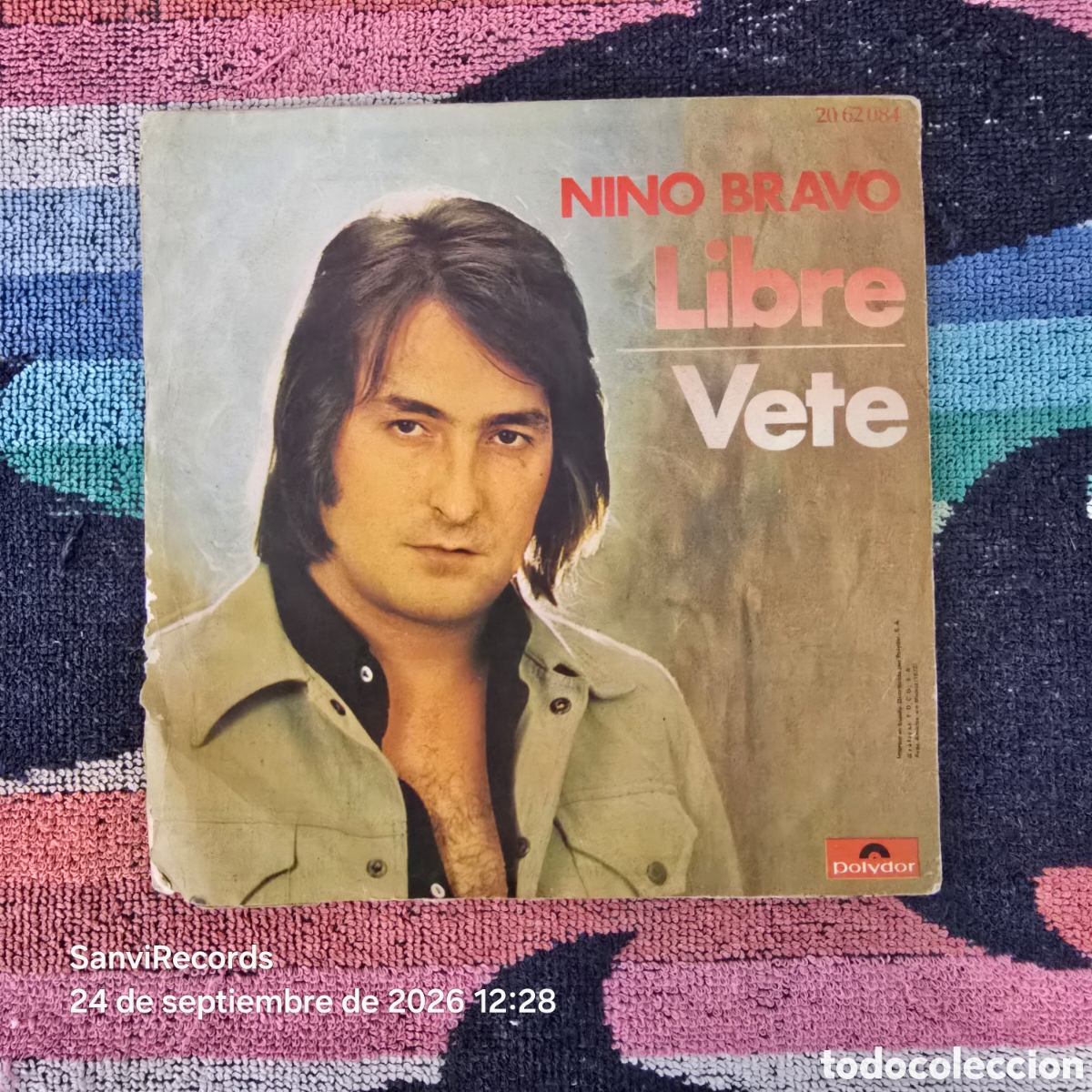 Discos de vinilo: [SINGLE] NINO BRAVO: LIBRE - VETE (POLYDOR) (1972) - Foto 4