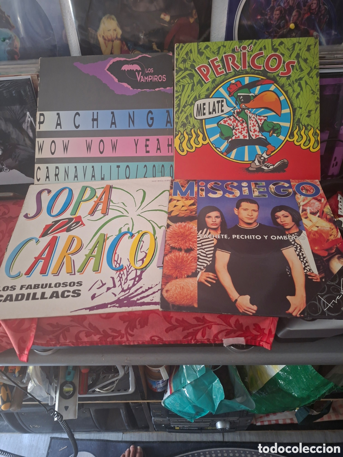 Discos de vinilo: M&aacute;xis 80 rock argentino