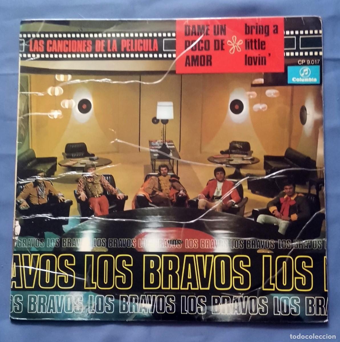 Discos de vinilo: Los Bravos &ndash; Las Canciones De La Pel&iacute;cula Dame Un Poco De Amor LP 1968