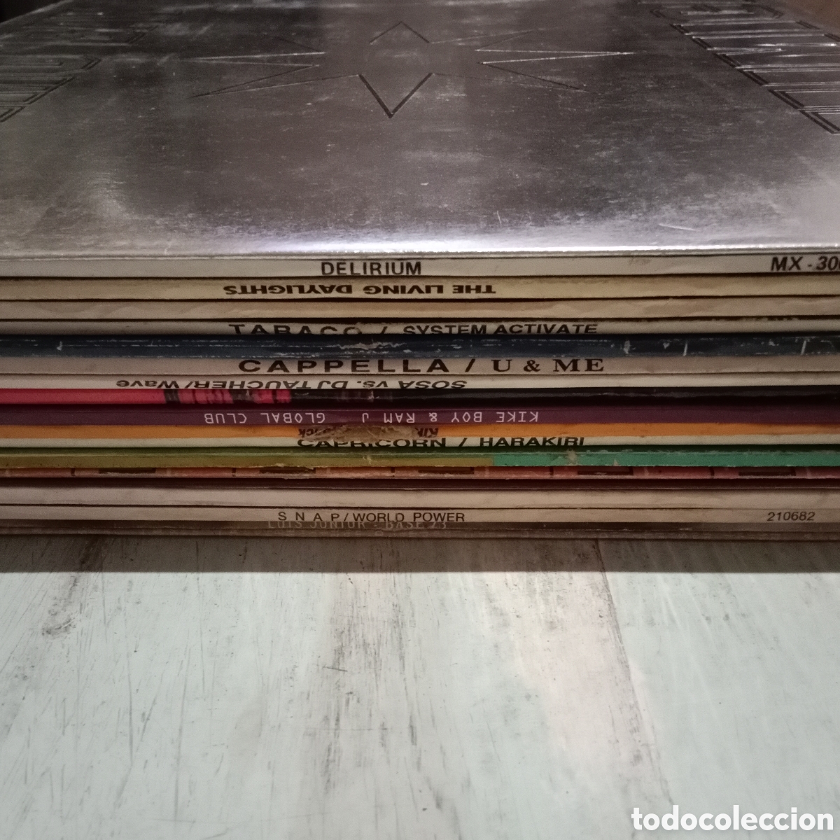Discos de vinilo: MAXI-SINGLES TRANCE, MAKINA, TECHNO, HOUSE