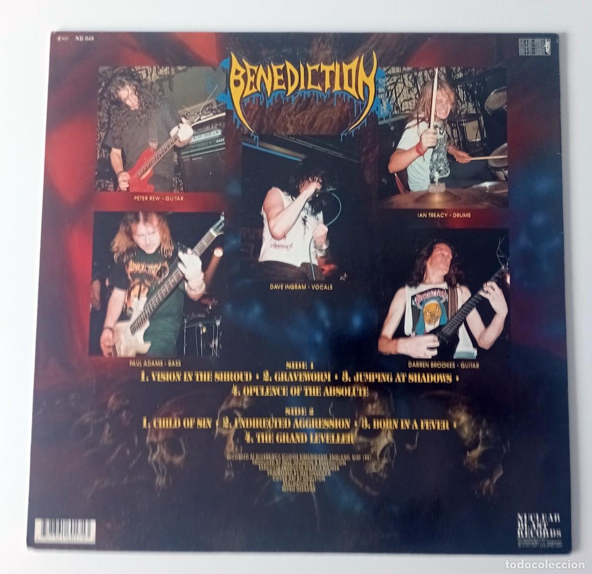 Discos de vinilo: LP BENEDICTION - THE GRAND LEVELLER - Foto 2