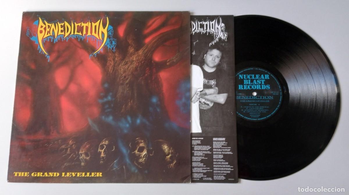 Discos de vinilo: LP BENEDICTION - THE GRAND LEVELLER - Foto 3
