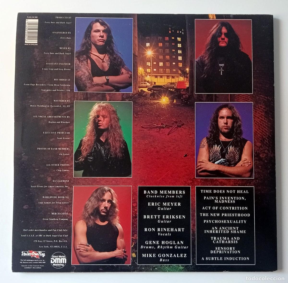 Discos de vinilo: LP DARK ANGEL - TIME DOES NOT HEAL - Foto 2
