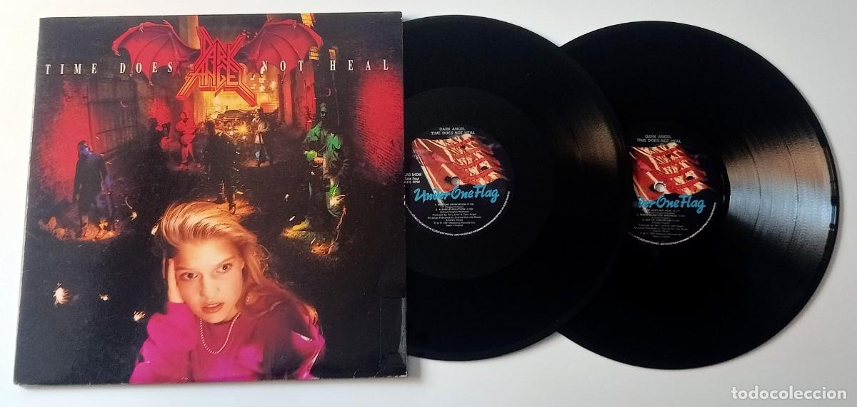 Discos de vinilo: LP DARK ANGEL - TIME DOES NOT HEAL - Foto 3
