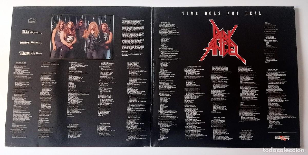 Discos de vinilo: LP DARK ANGEL - TIME DOES NOT HEAL - Foto 4