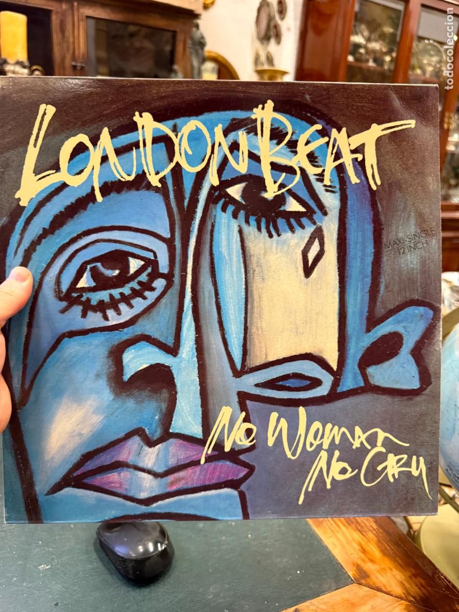 Discos de vinilo: MAXI SINGLE LONDON BEAT - NO WOMAN NO CRY