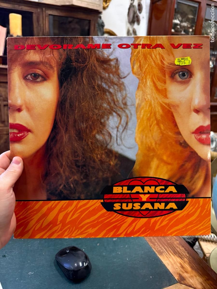 Discos de vinilo: MAXI SINGLE BLANCA Y SUSANA - DEVORAME OTRA VEZ