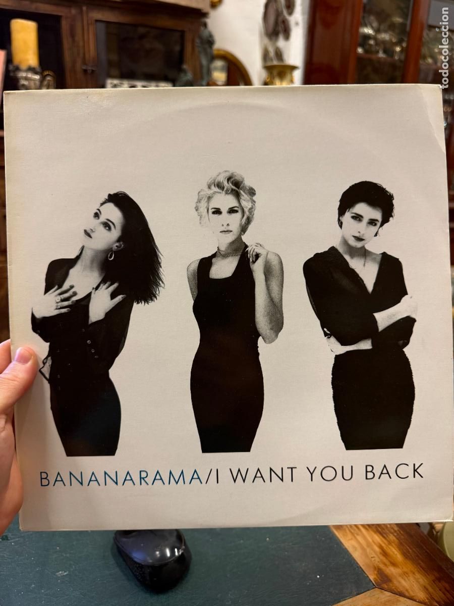 Disques de vinyle: MAXI SINGLE BANANARAMA - I WANT YOU BACK
