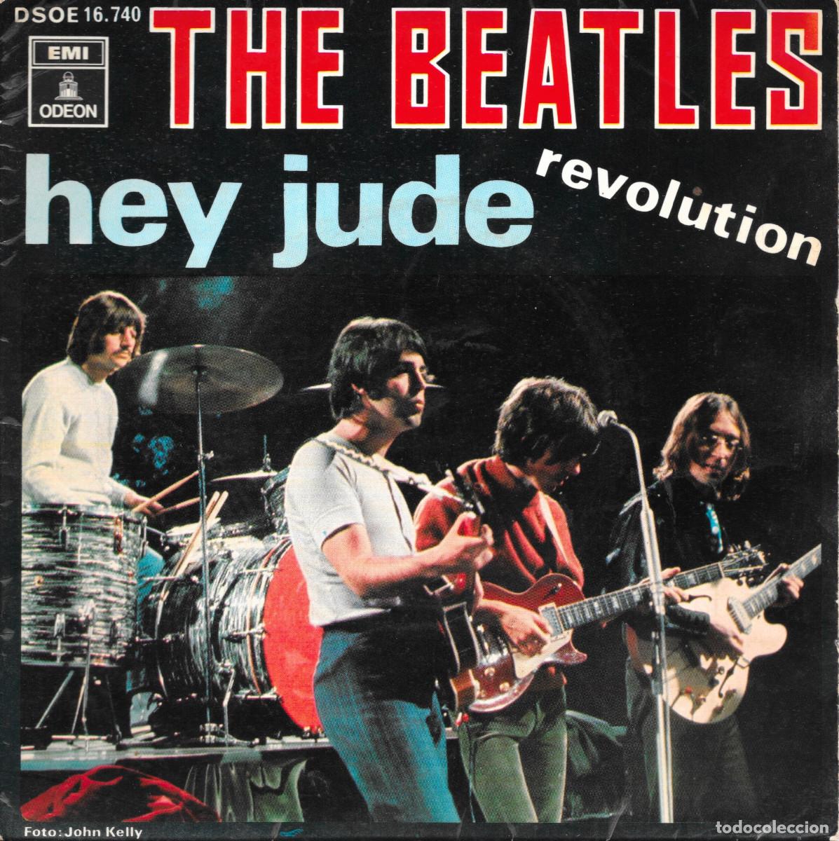 Discos de vinilo: Single - Hey Jude / Revolution - Beatles