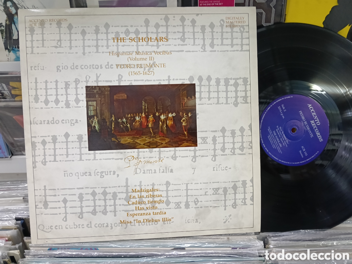 Discos de vinilo: The scholars lp pedro ruimonte u.k.