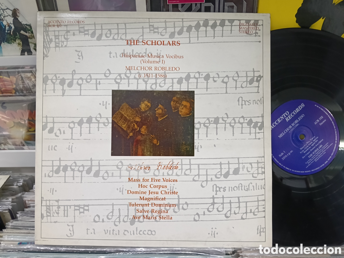 Discos de vinilo: The scholars lp melchor Robledo u.k.