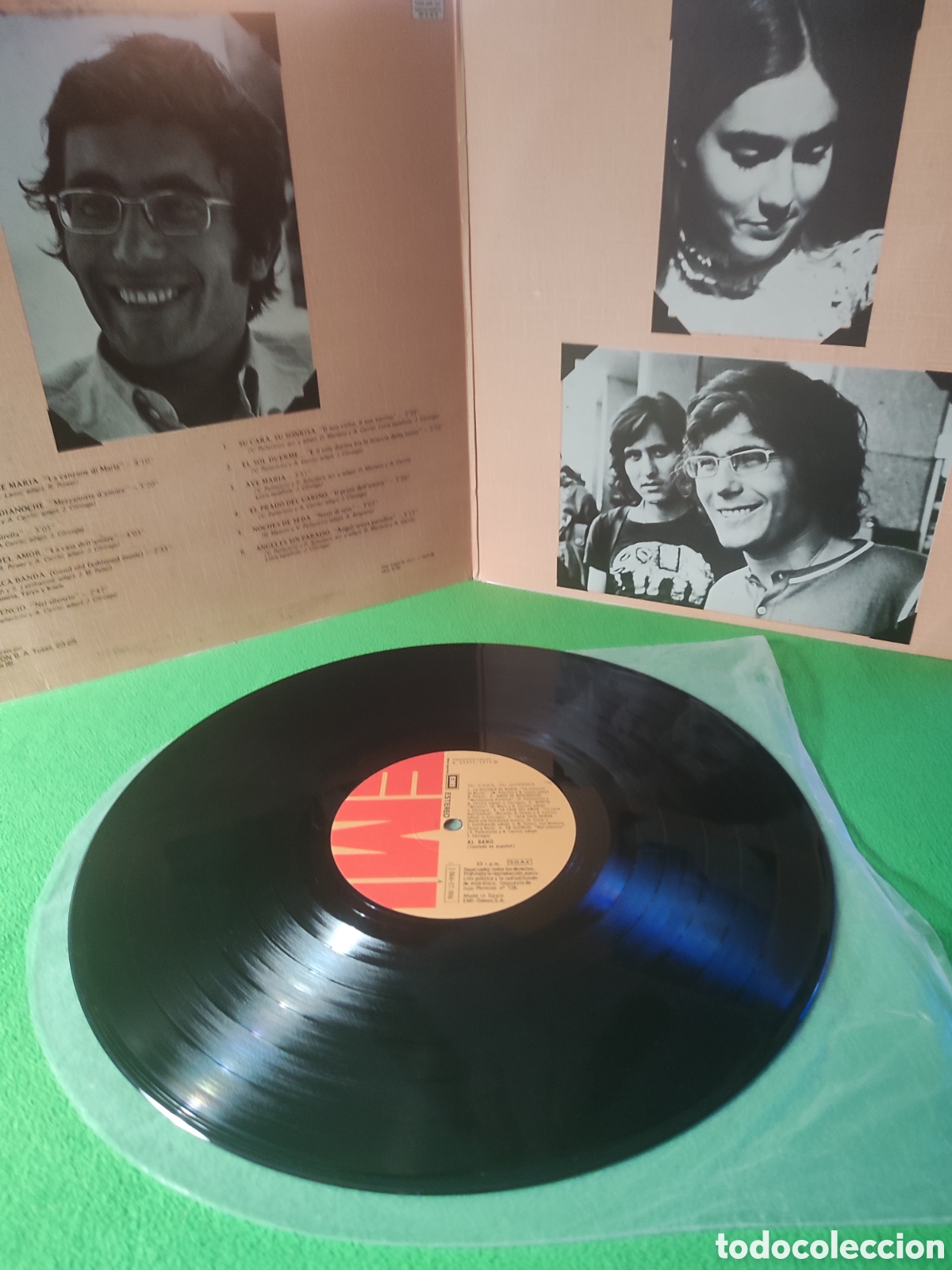 Discos de vinilo: Al Bano - Su cara , su sonrisa 1973 - Foto 2