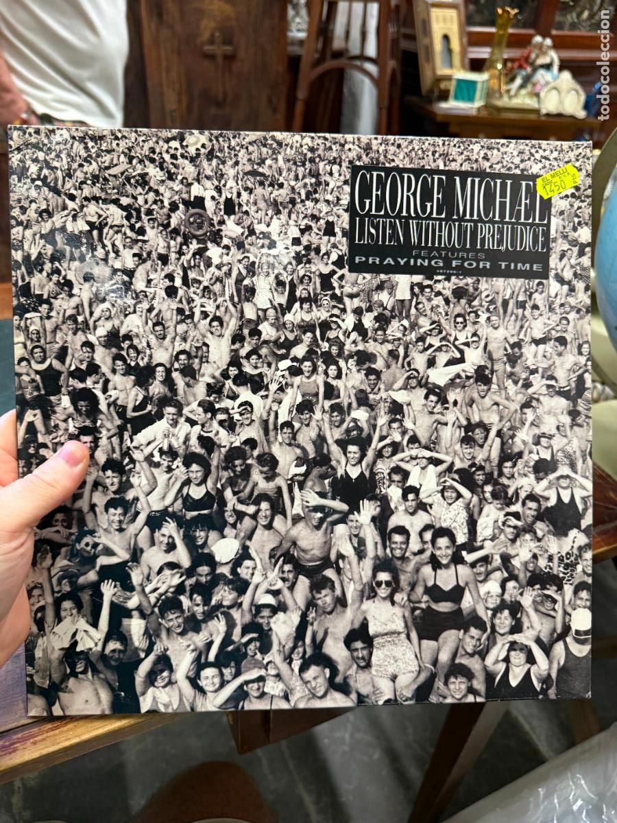 Discos de vinilo: LP GEORGE MICHAEL - LISTEN WITHOUT PREJUDICE