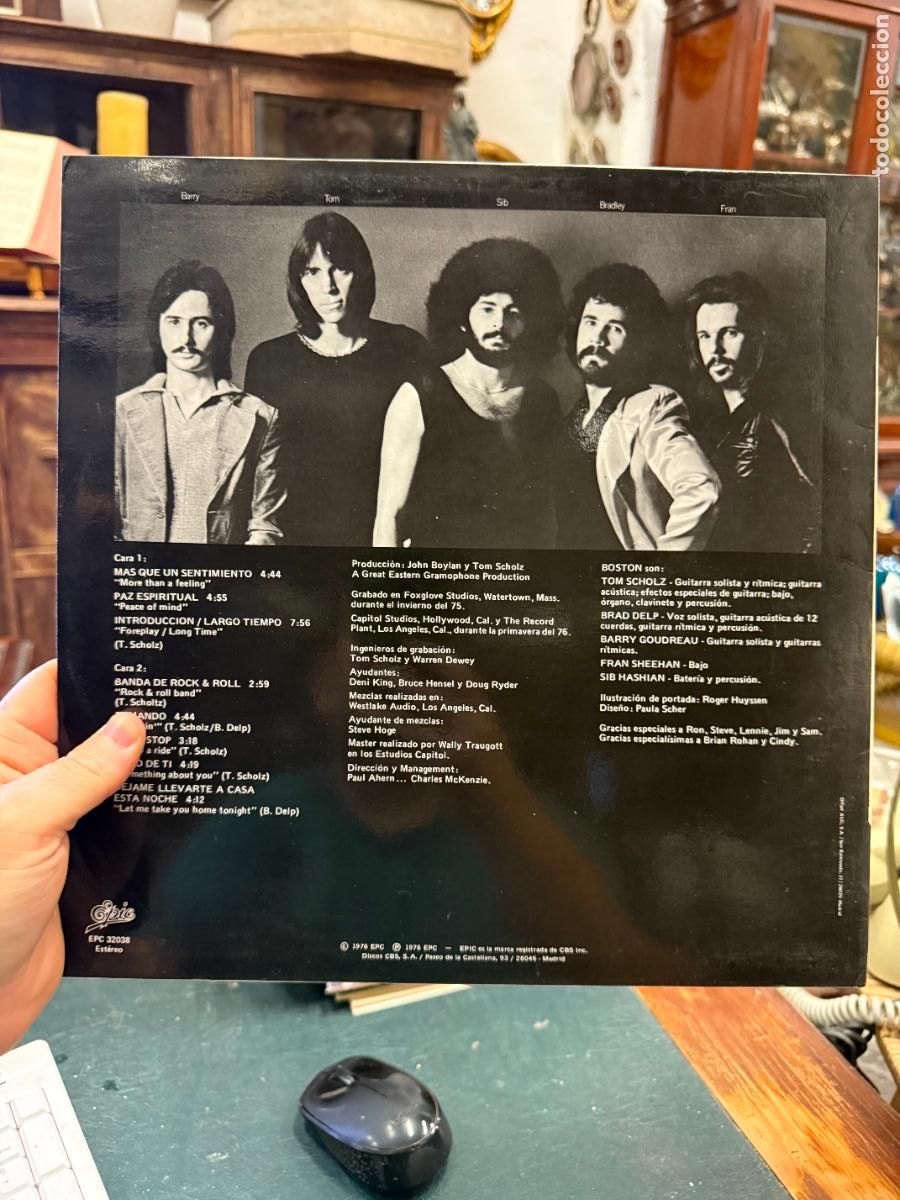 Discos de vinilo: LP BOSTON ---------- - Foto 2