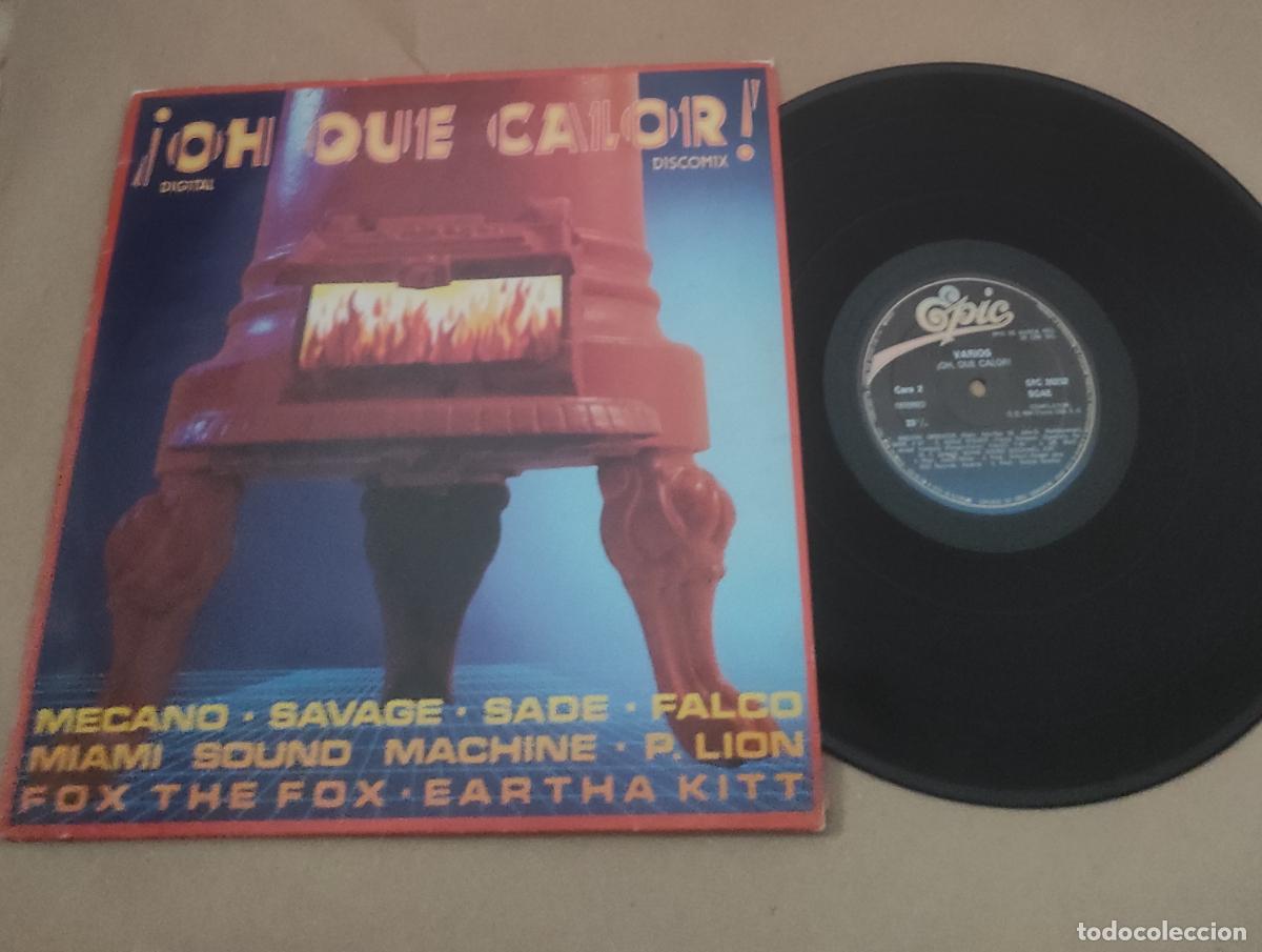 Discos de vinilo: &iexcl; OH QUE CALOR !- DISCOMIX - MEZCLADO POR MARCOS DJ.