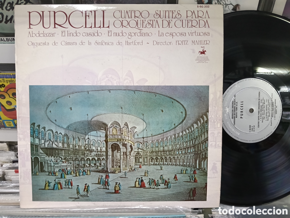 Discos de vinilo: Purcell LP cuatro suites para espa&ntilde;a 1979