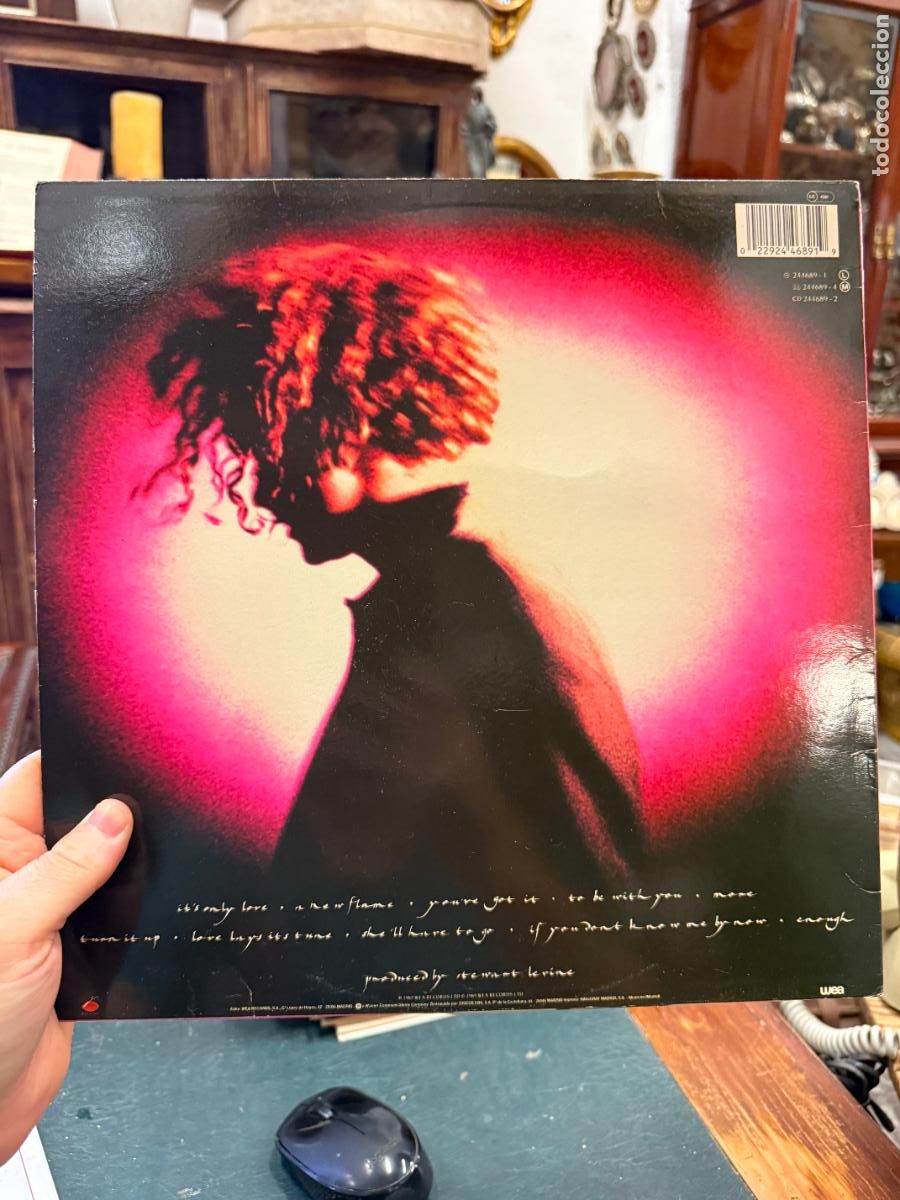 Discos de vinilo: LP A NEW FLAME - SIMPLY RED - Foto 2
