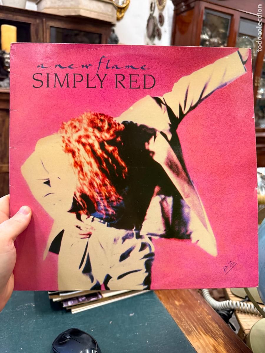 Discos de vinilo: LP A NEW FLAME - SIMPLY RED
