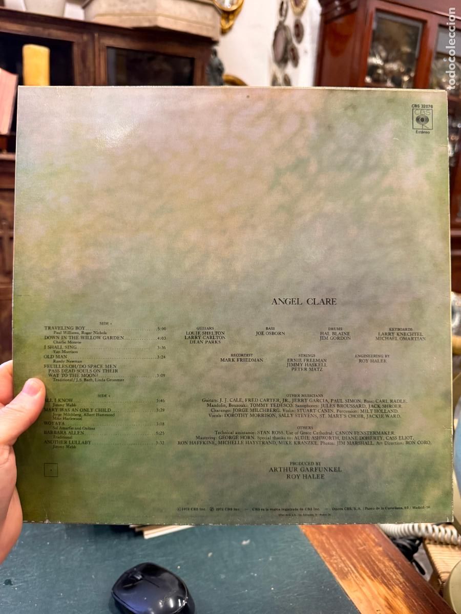 Discos de vinilo: LP GARFUNKEL - ANGEL CLARE - Foto 2