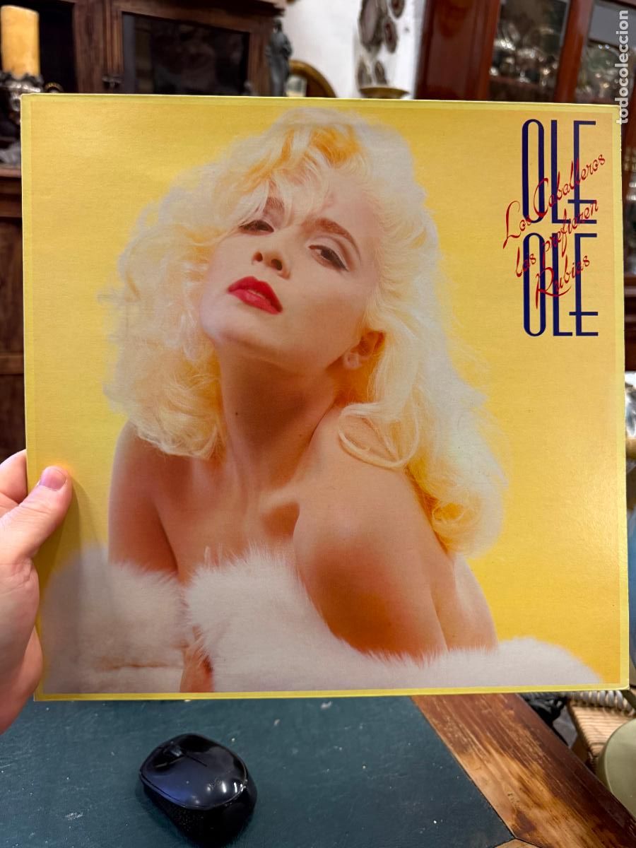 Discos de vinilo: LP OLE OLE - LOS CABALLEROS LAS PREFIEREN RUBIAS