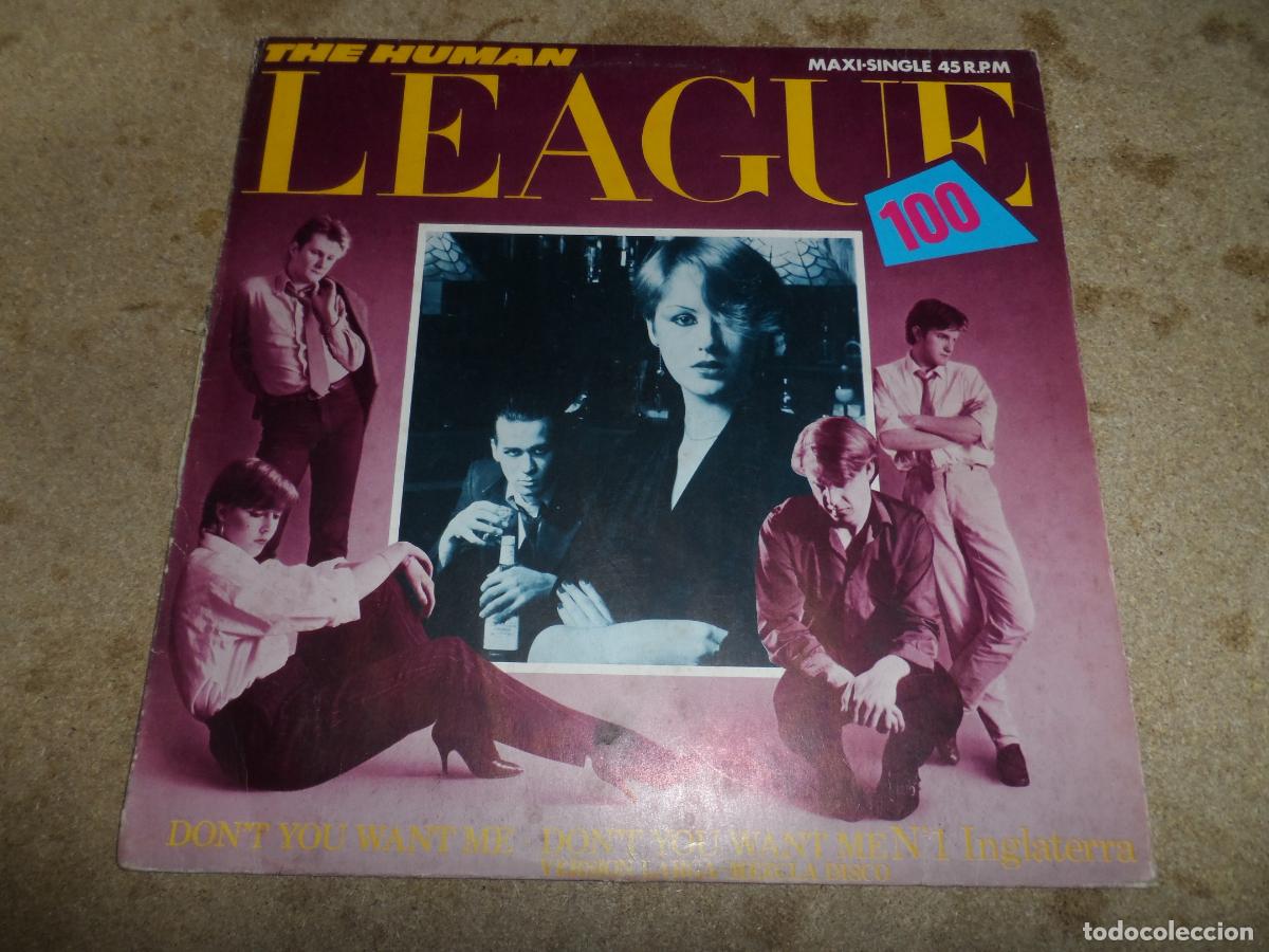Discos de vinilo: THE HUMAN LEAGUE - DON'T YOU WANT ME (SPAIN 1982)