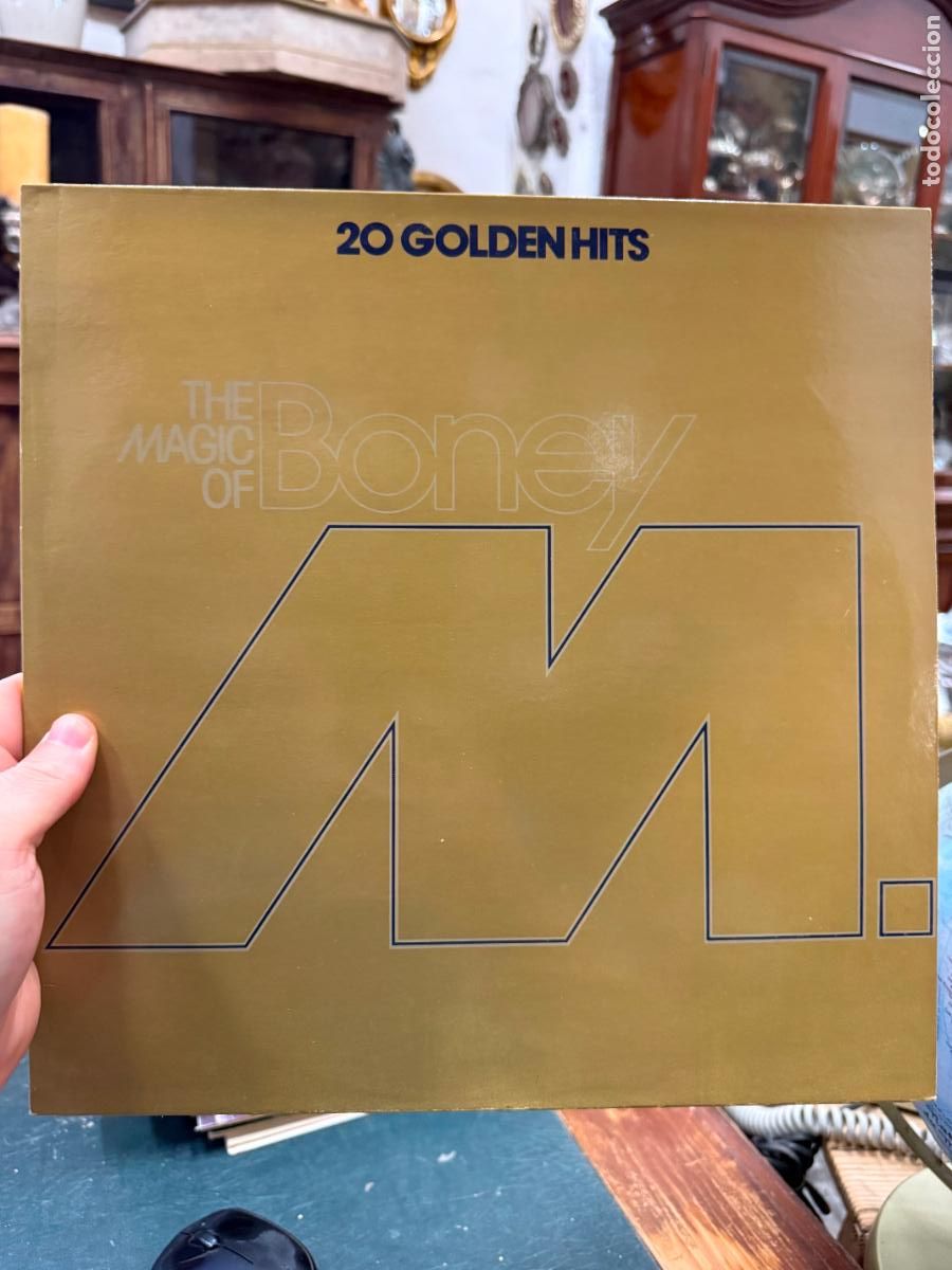 Discos de vinilo: LP THE MAGIC OF BONEY M. - 20 GOLDEN HITS