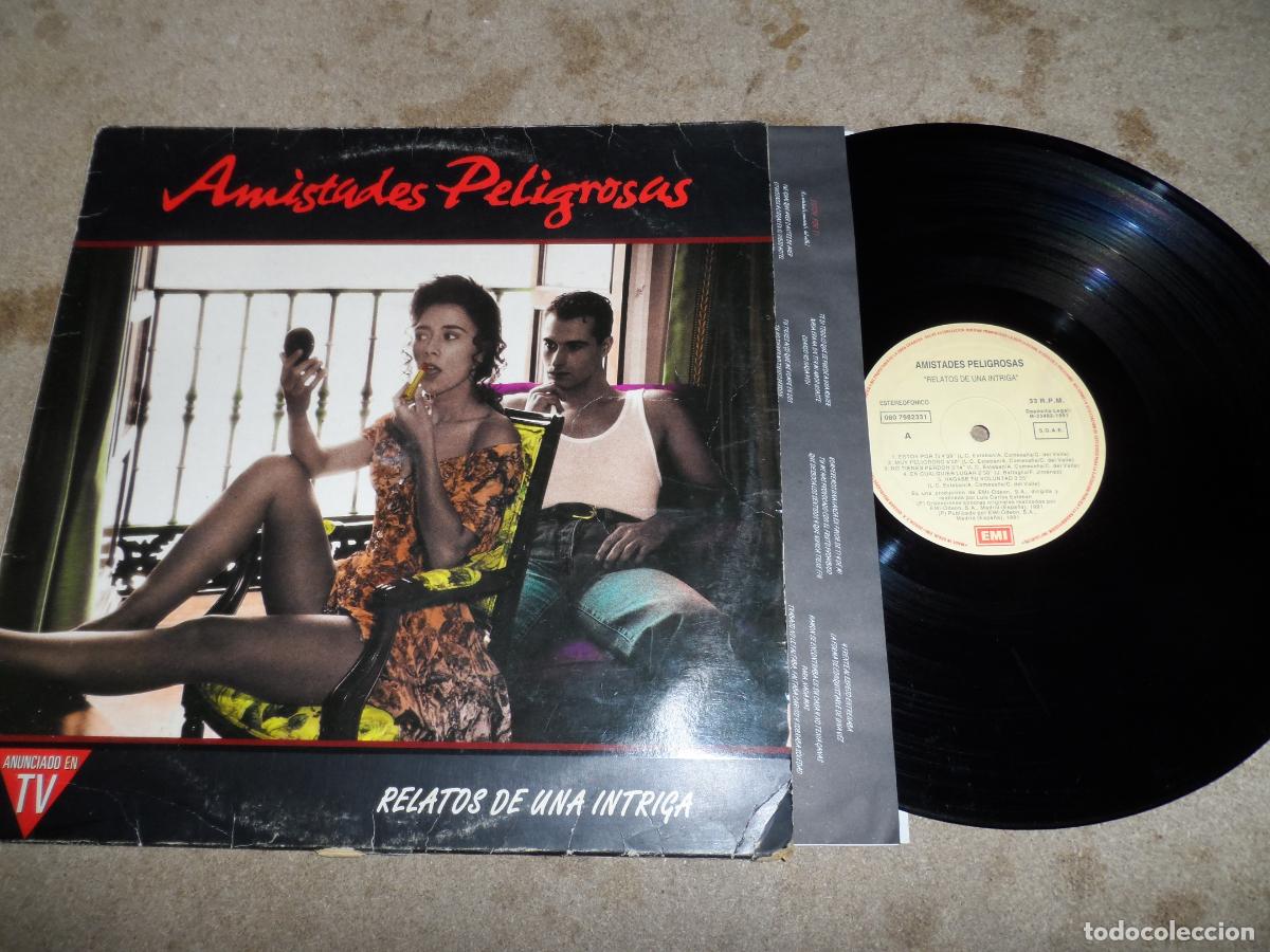 Discos de vinilo: Amistades Peligrosas - Relatos De Una Intriga (SPAIN 1991)