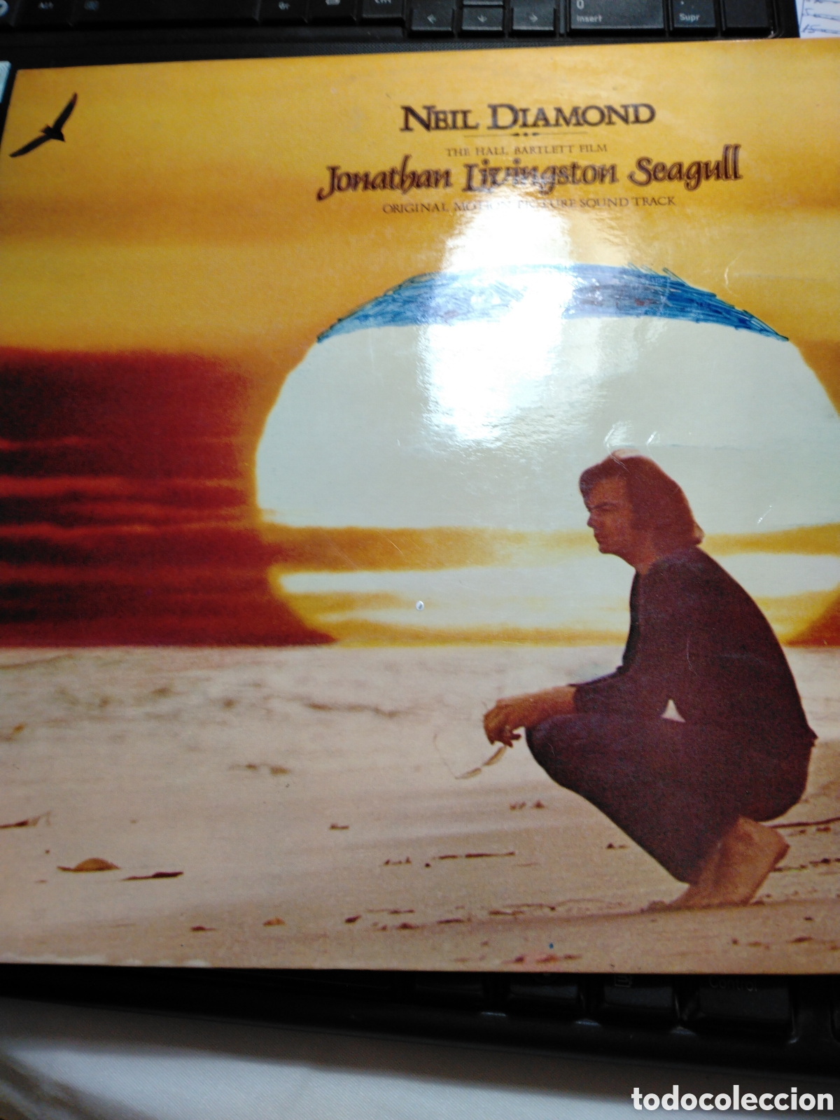Discos de vinilo: NEIL DIAMOND - THE HALL BARTLETT FILM - JONATHAN LIVINGSTON SEAGULL - LP CBS 1973.