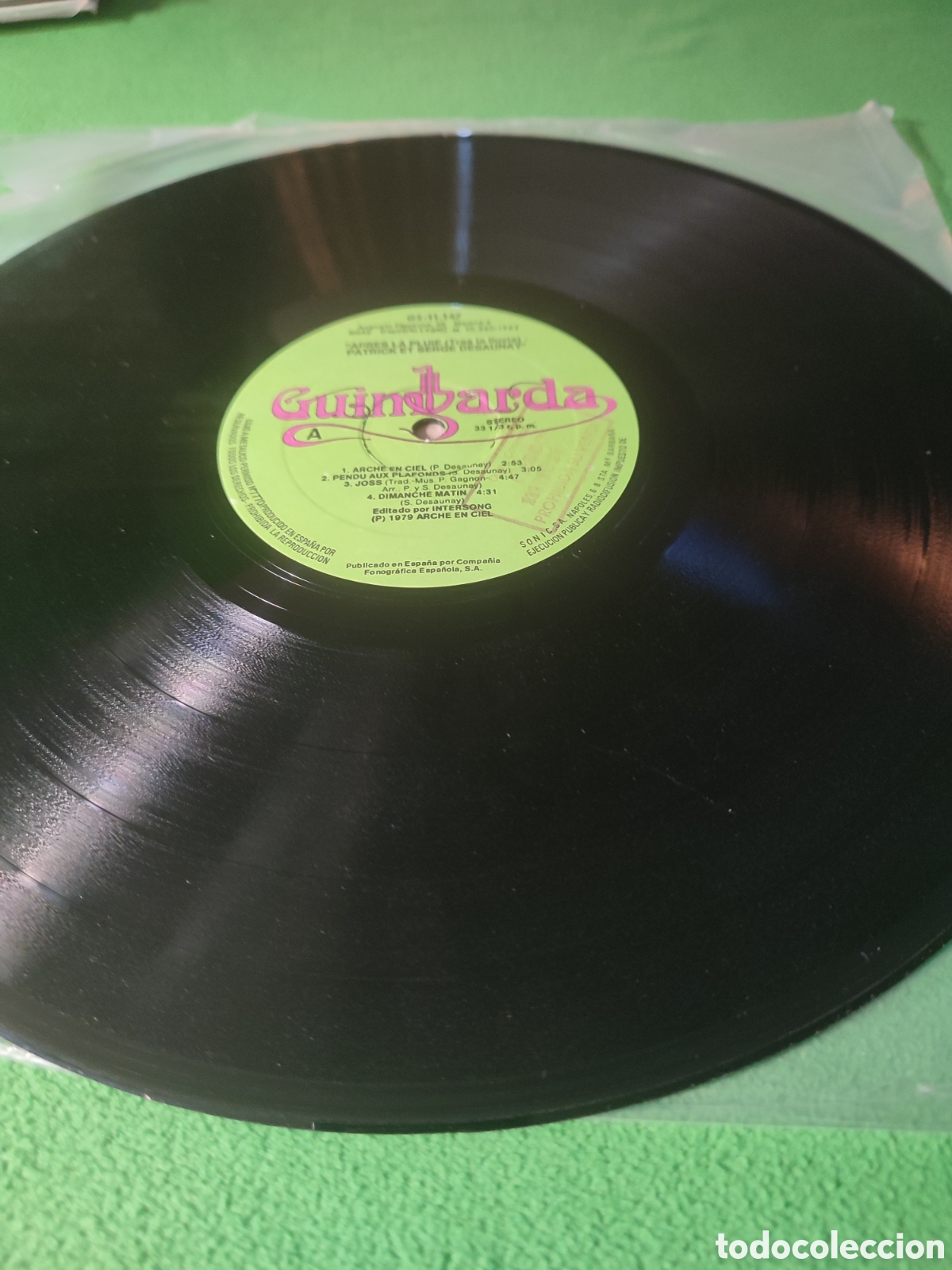 Discos de vinilo: Patrick & Serge Desaunay - Apres la pluie - Foto 3