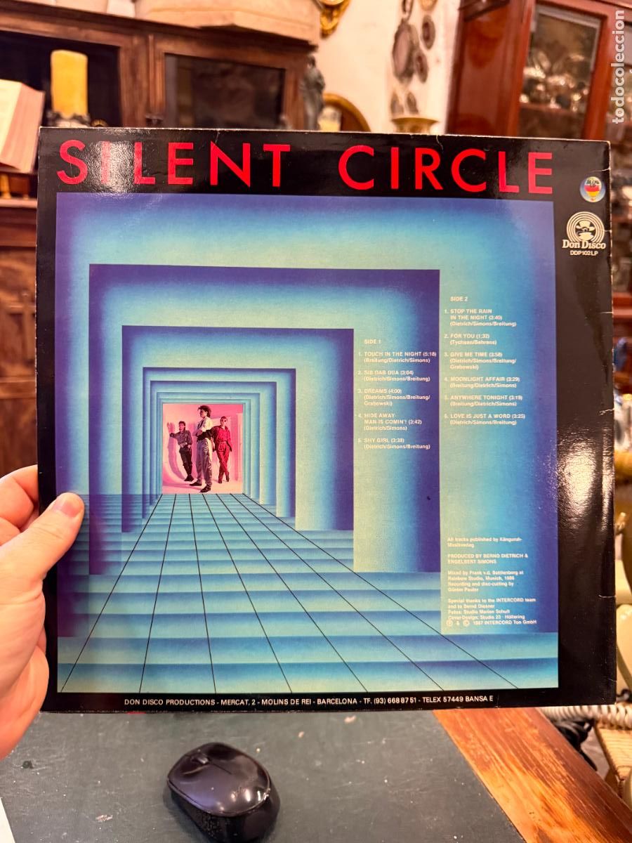 Discos de vinilo: LP SILENT CIRCLE - N&ordm;1 - Foto 2