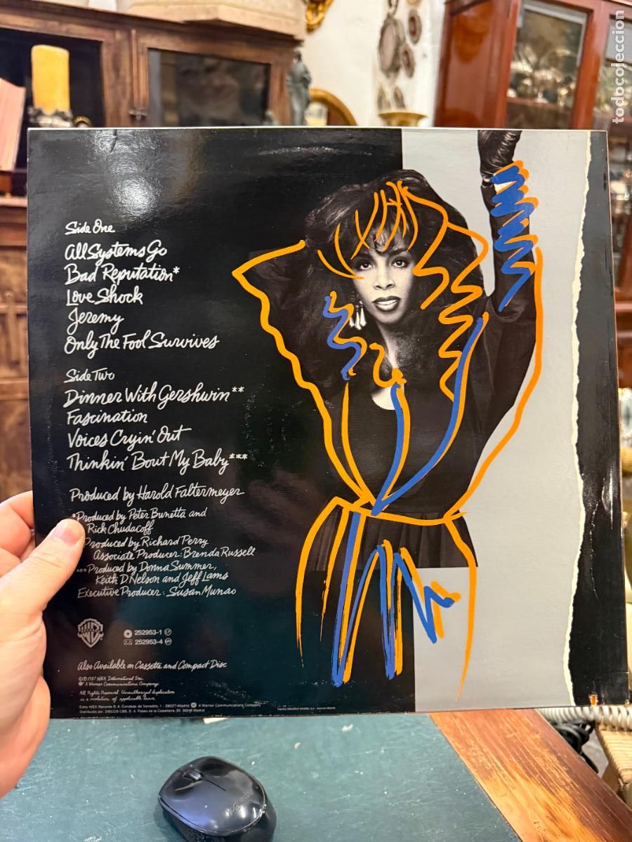Discos de vinilo: LP DONNA SUMMER - ALL SYSTEMS GO - Foto 2